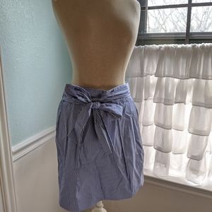 JCrew Spring Tie Skirt